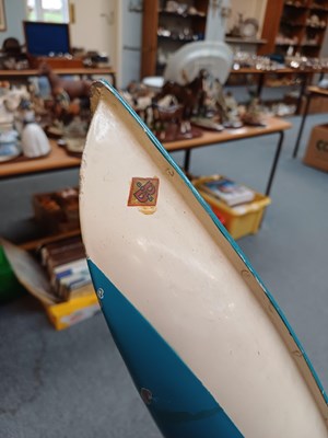 Lot 214 - A ''BOATS'' Mid 20th Century Clockwork Pond...