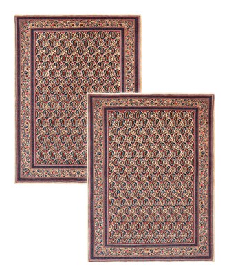 Lot 267 - Pair of Kashan Rugs Central Iran, Circa 1940...