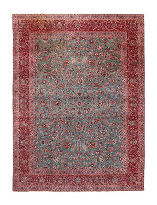 Lot 262 - Unusual Kashan Carpet Central Iran, Circa 1935...