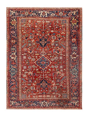 Lot 263 - Heriz Carpet Northwest Iran, Circa 1910 The...