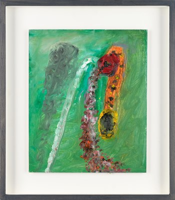 Lot 113 - Alan Davie (1920-2014) Scottish "Ghost of a...