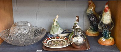 Lot 114 - Mixed Decorative Ceramics and Glass Including:...