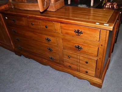 Lot 968 - A modern oak sideboard