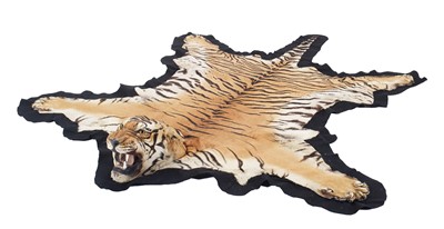 Lot 18 - Taxidermy: Bengal Tiger Skin Rug (Panthera...