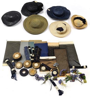 Lot 2160 - A Collection of Early 20th Century Millinery...