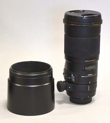 Lot 170 - Sigma f2 180mm APO Macro EX DG OD Lens