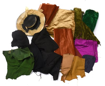 Lot 2163 - Assorted Millinery Feathers, Floral Appliqués...