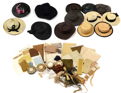 Lot 2166 - A Collection of Early 20th Century Millinery...