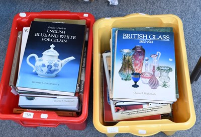 Lot 1131 - Two Boxes of Books, relating to 20th century...