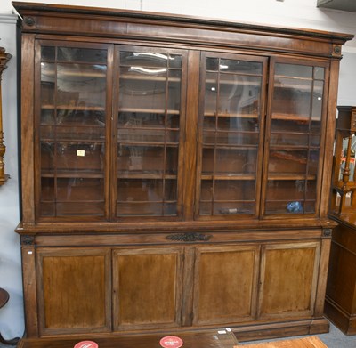 Lot 1167 - An Impressive 19th Century Mahogany Bookcase,...