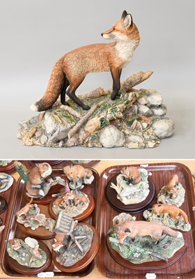 Lot 209 - Border Fine Arts Fox Models, including: 'The...