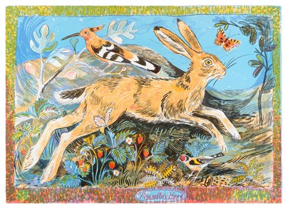 Lot 132 - Mark Hearld (b.1974)  "Pisanello's Hare"...