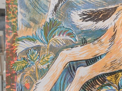 Lot 132 - Mark Hearld (b.1974) "Pisanello's Hare" Signed...