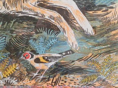 Lot 132 - Mark Hearld (b.1974) "Pisanello's Hare" Signed...