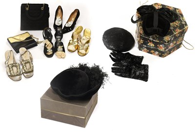 Lot 2189 - Circa 1950s & Later Costume Accessories,...