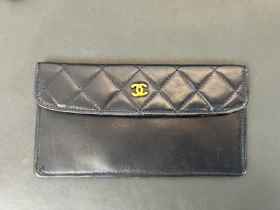 Lot 2199 - Circa 1980s Chanel Navy Quilted Shoulder Bag...