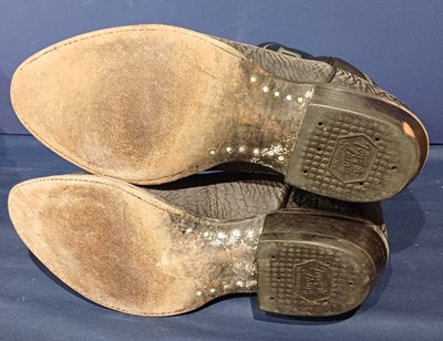 Lot 2053 - Six Pairs of American Cowboy Boots comprising...