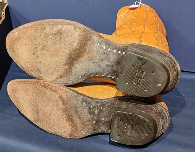 Lot 2053 - Six Pairs of American Cowboy Boots comprising...
