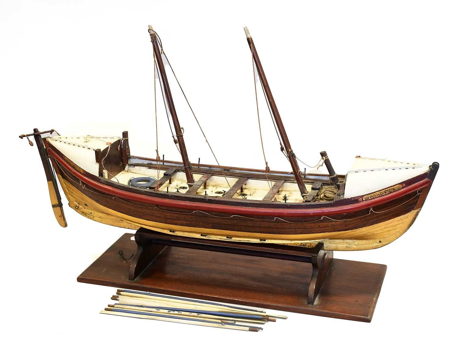 Lot 145 - Scratch Built Model Of A Victorian Lifeboat