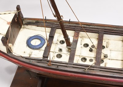 Lot 145 - Scratch Built Model Of A Victorian Lifeboat