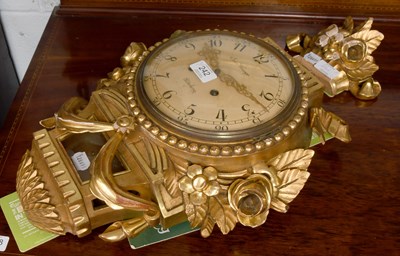 Lot 242 - Sven Wrange, Goteborg drop dial wall clock in...