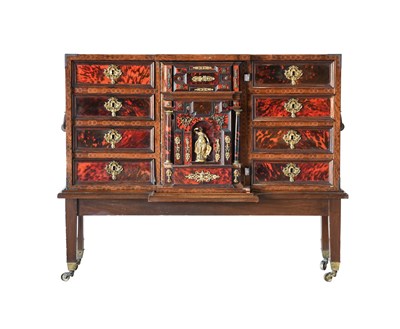 Lot 408 - A Spanish Colonial Red Tortoiseshell and...