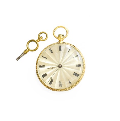 Lot 301 - A French Lady's Fob Watch, signed LeRoy & Fils,...