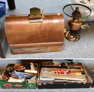 Lot 394 - Miscellaneous Items Including: wooden toys, a...