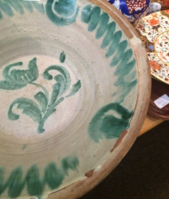 Lot 171 - A 19th/20th Century Slipware Bowl, 43cm, a...