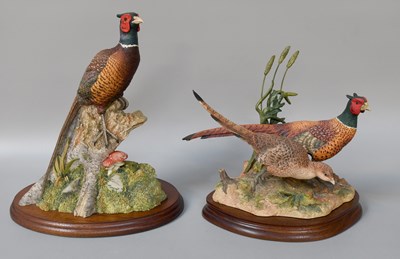 Lot 230 - Border Fine Arts Pheasant Groups, comprising: '...