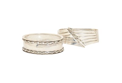 Lot 78 - An Elizabeth II Silver Napkin-Ring, by R. E....