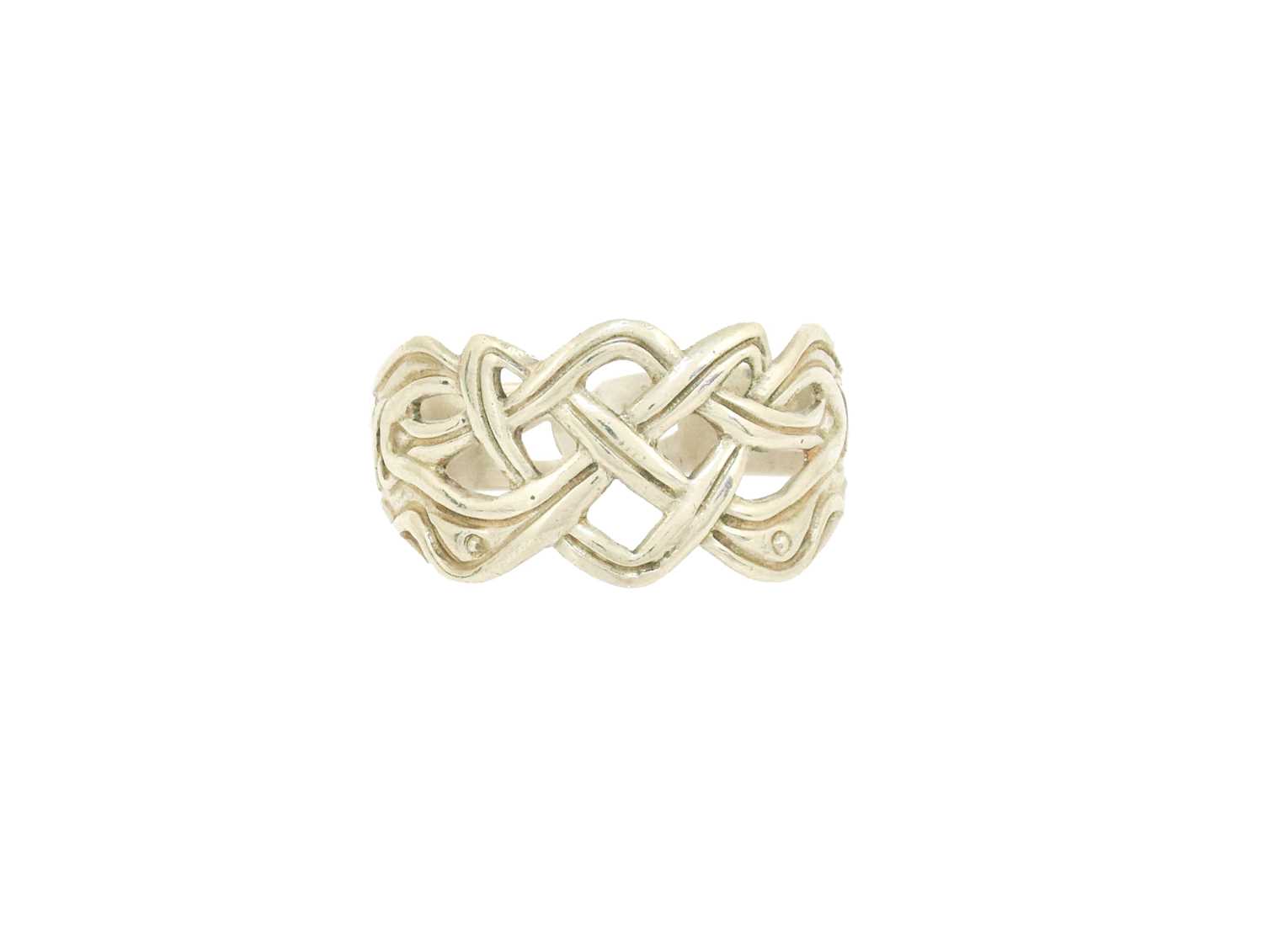 An Edward VIII Silver Napkin-Ring, by Alexander