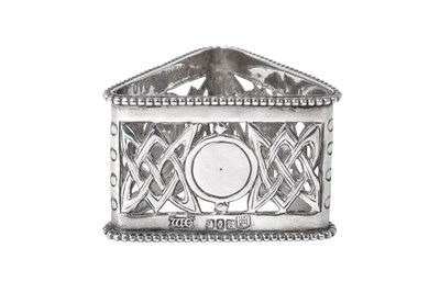 Lot 2150 - An Irish Provincial Silver Napkin-Ring