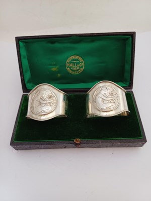 Lot 272 - Kate Harris for William Hutton: A Cased Pair...
