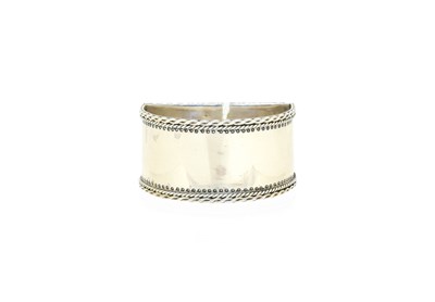 Lot 36 - A George V Silver Napkin-Ring, by The...