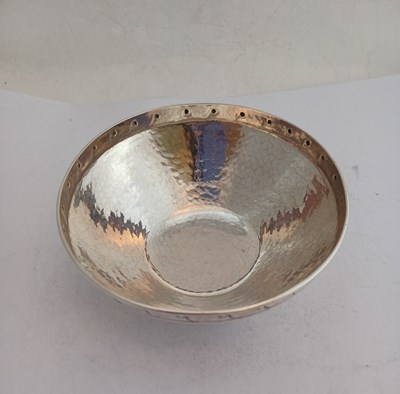 Lot 291 - A. E. Jones: An Arts & Crafts Silver Bowl,...