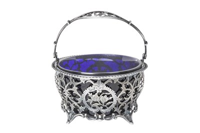 Lot 2122 - A George V Silver Sugar-Basket