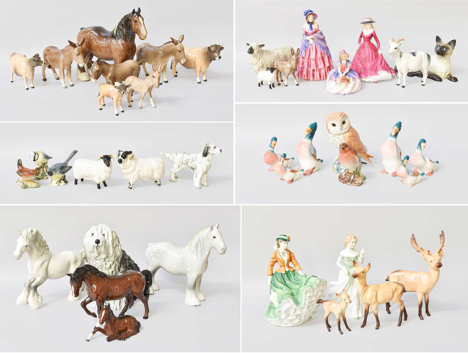 Lot 139 - A Collection of 20th Century English Porcelain...