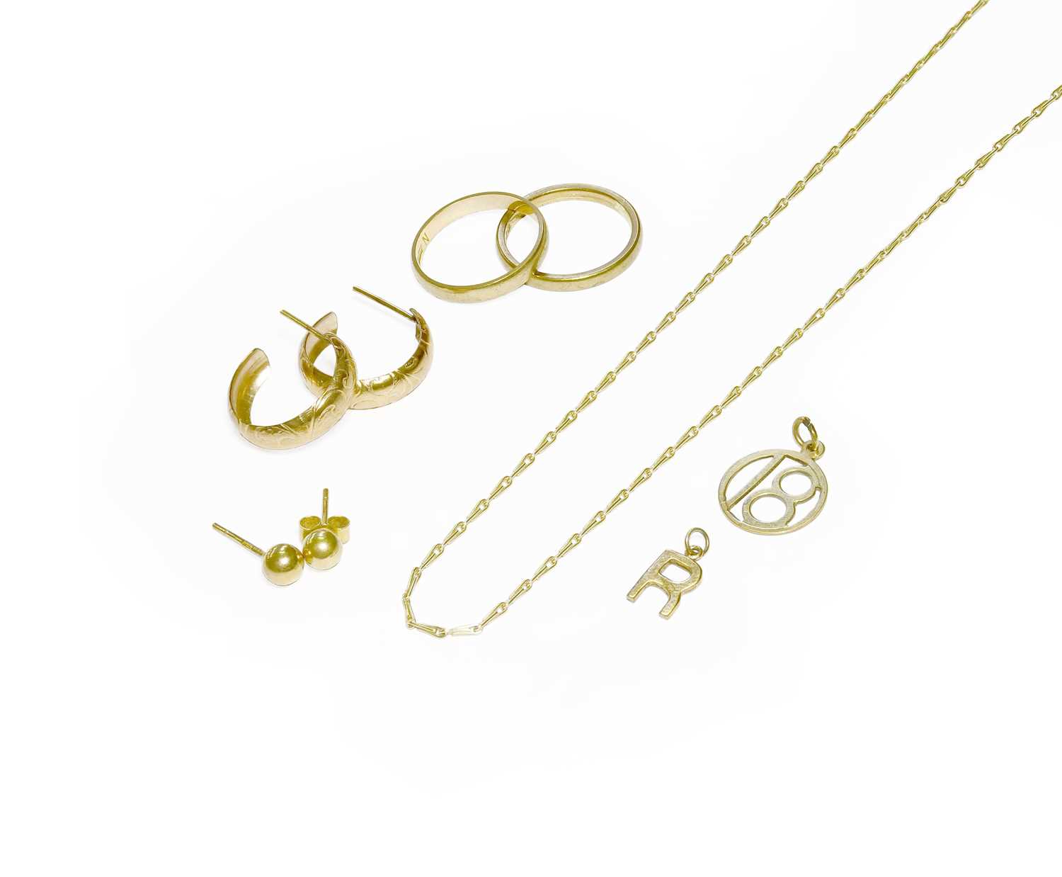 Lot 53 - A Small Quantity of Jewellery, comprising of...