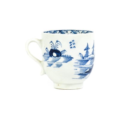 Lot 18 - A Lowestoft Porcelain Coffee Cup, circa 1780,...