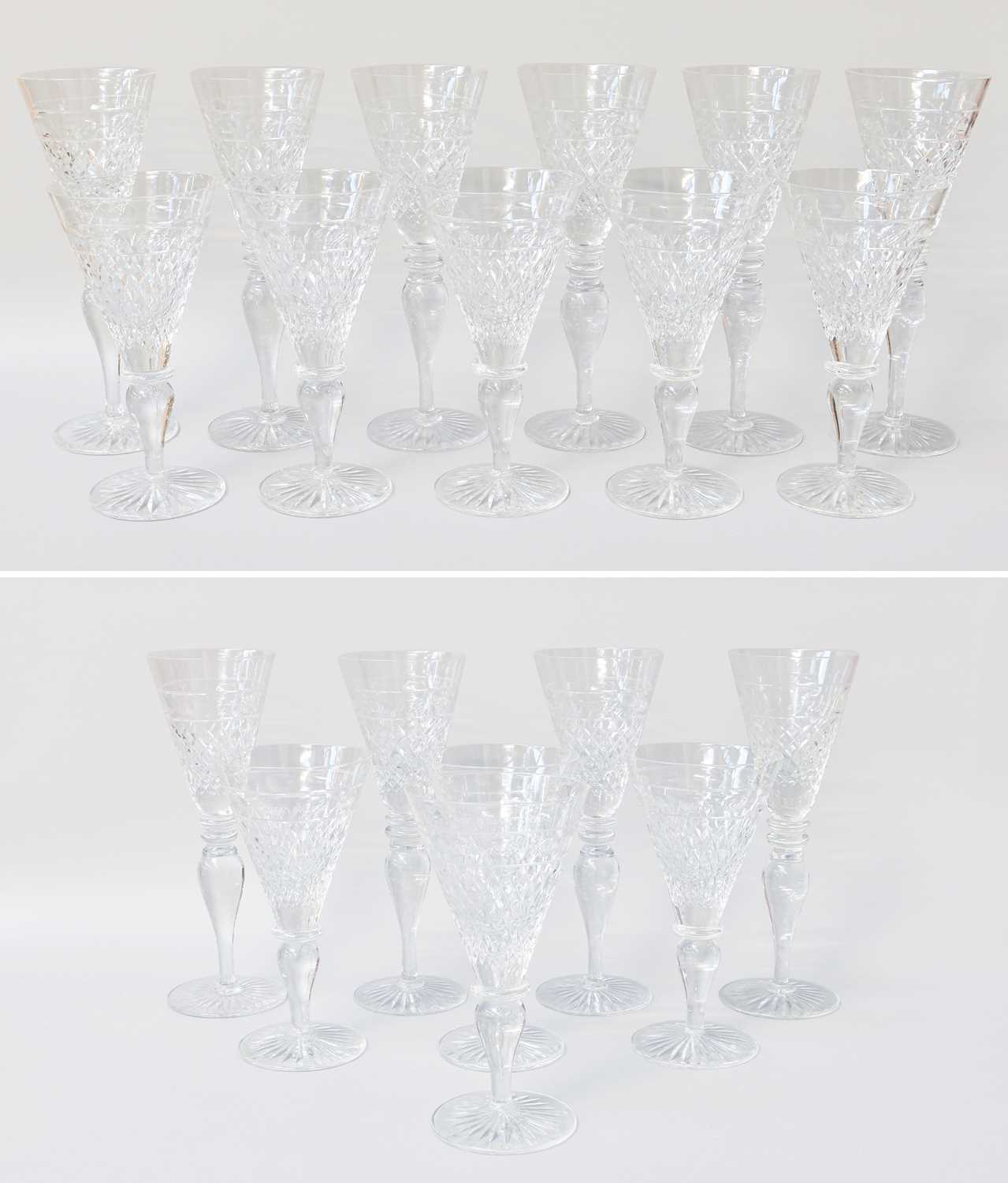 Lot 141 - A Suite of Cumbrian Drinking Glasses, nine...