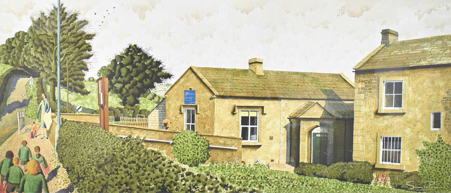 Lot 1063 - After Simon Palmer (b.1956) ''Kell Bank Church...