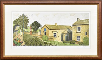 Lot 1063 - After Simon Palmer (b.1956) ''Kell Bank Church...