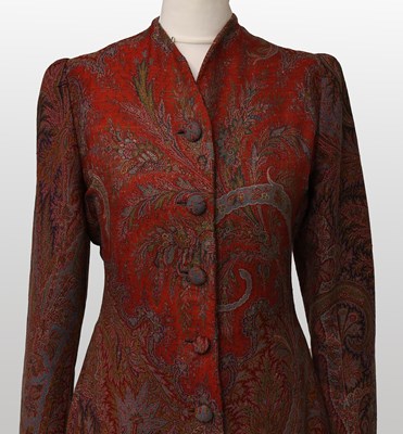 Lot 2108 - Circa 1900 Paisley Full Length Paisley Robe,...
