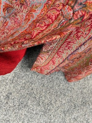 Lot 2108 - Circa 1900 Paisley Full Length Paisley Robe,...