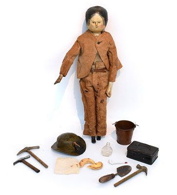 Lot 2109 - 19th Century Grödnertal Doll Modelled as a...