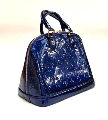 Lot 1027 - Louis Vuitton Patent Leather Alma Handbag...
