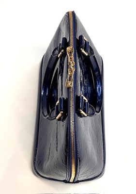 Lot 1027 - Louis Vuitton Patent Leather Alma Handbag...