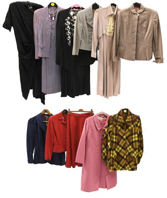 Lot 2187 - Circa 1950s and Later Day Dresses, Suits etc,...