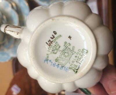Lot 143 - A Wileman & Co. Foley Porcelain Tea Set,...